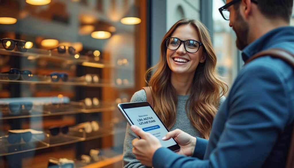 L'avance de la mutuelle pour l'optique grâce au tiers payant