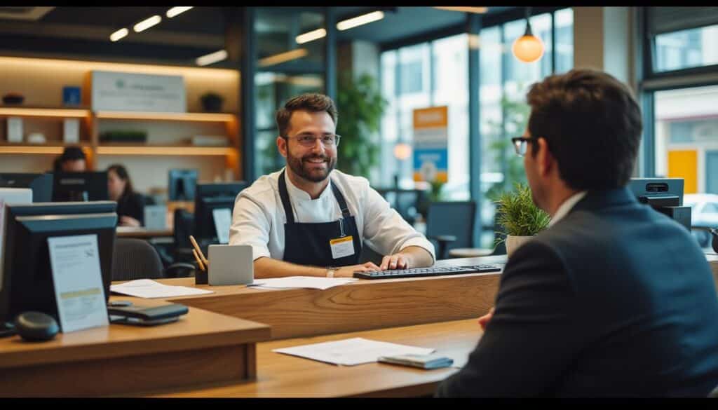 Guichetier de banque : rôle, compétences et évolution métier