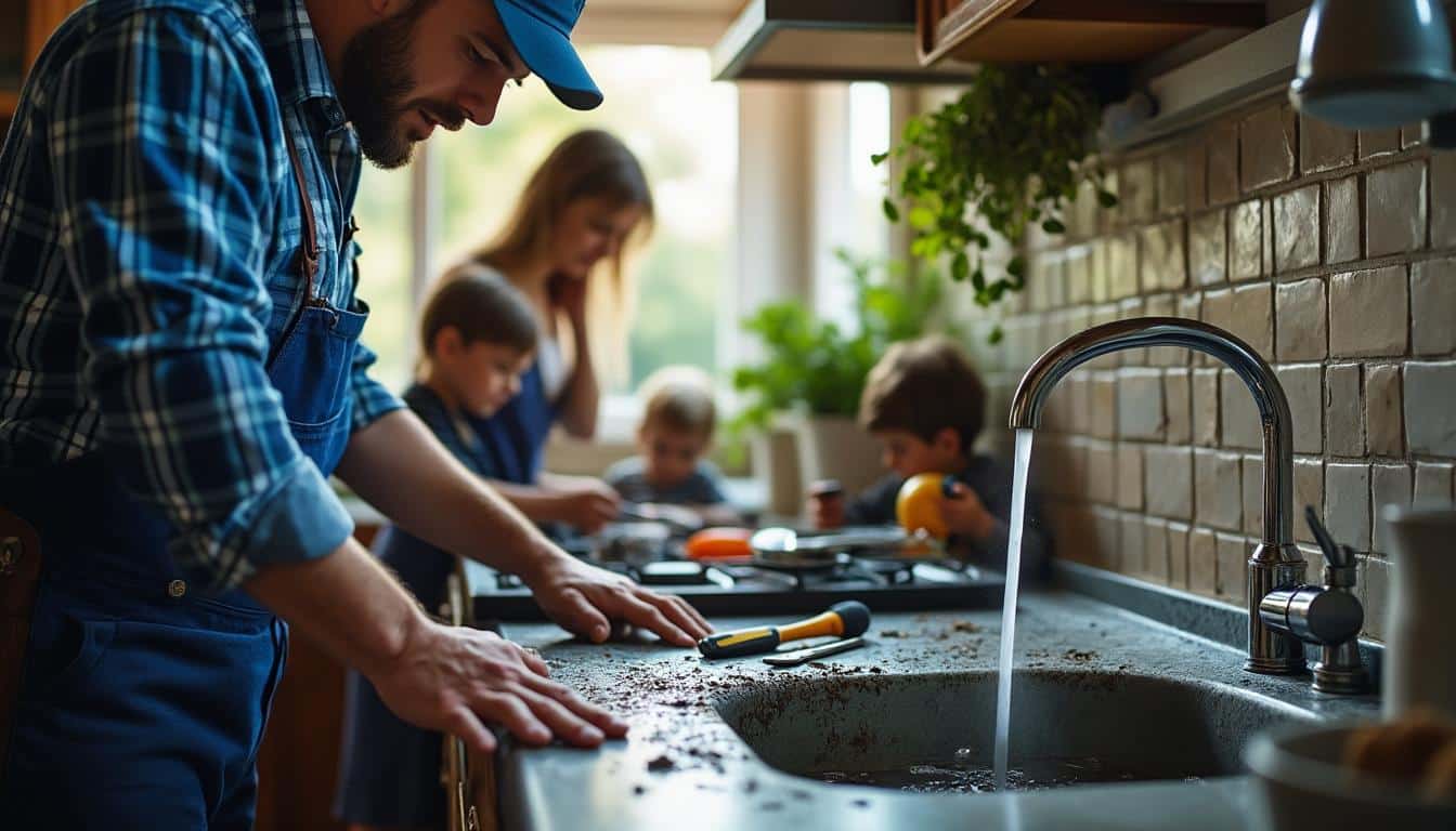 Illustration: Qu’est-ce qu’une obstruction des canalisations ? Causes courantes et impacts sur l’habitation