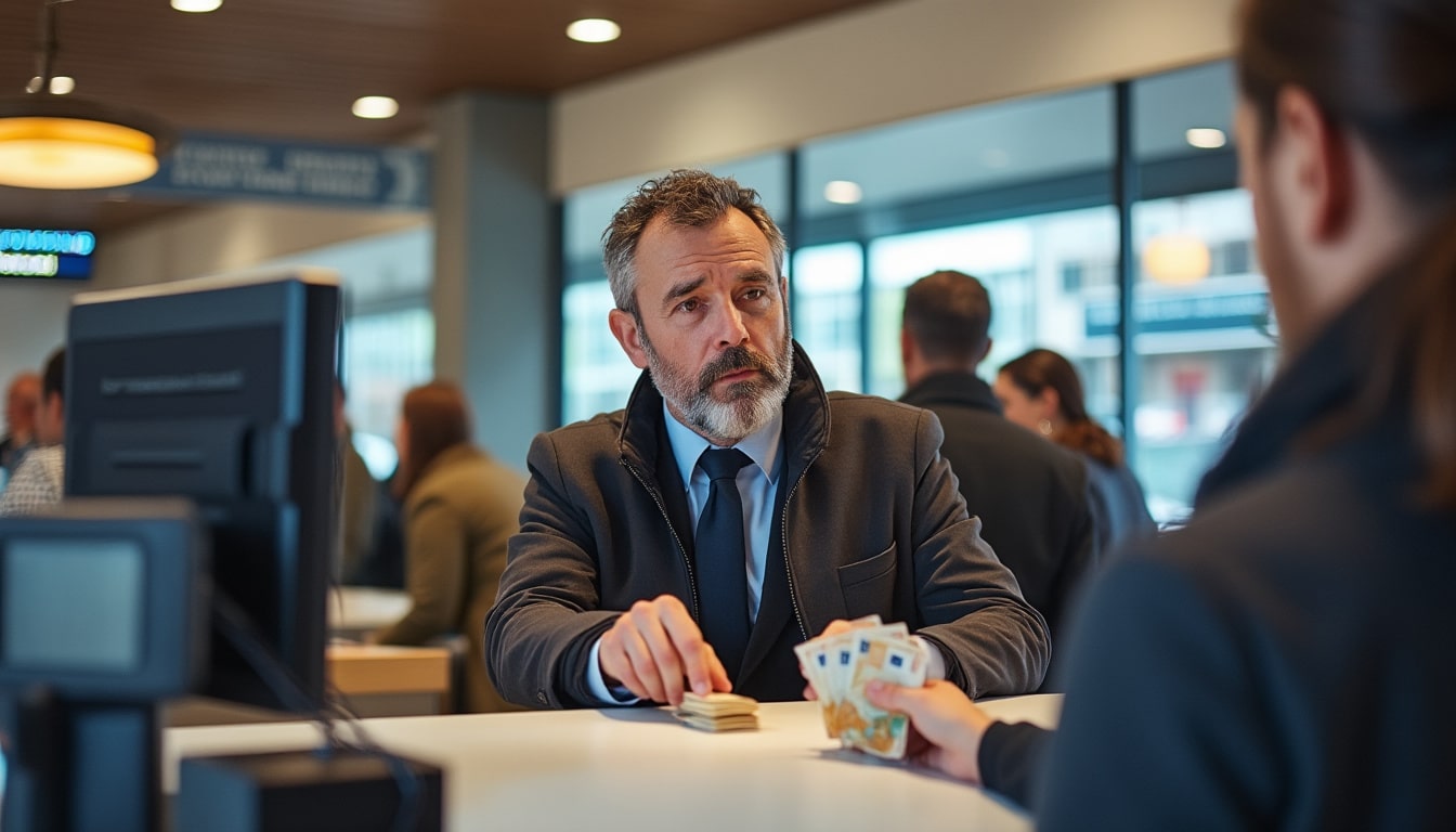 Illustration: Comprendre le fonctionnement du dépôt d'espèces en banque