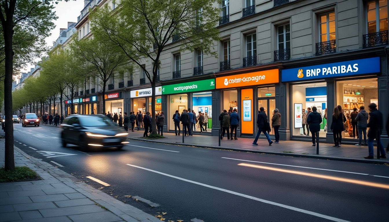 Illustration: La composition actuelle du paysage bancaire français en 2026
